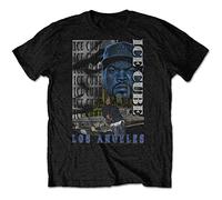 Ice Cube - T-Shirt # L Unisex Black # Los Angeles [Import]