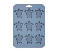 Ice Cubes Molds - 9 Cavities Turtle Animal Tray Maker | Cocktail Ice Molds