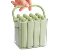 Ice Cubes Tray With Lid - Long Silicone Reusable Moulds,Ice Cream Bar Mold | For Yogurt Summer Parties Desserts Drinking Food Fruit Freezer Home Beverage Picnic