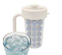 Ice Cup Mold - Squeeze Kitchen Gadget With Straw, Easy-Release Bubble Ice Cup With Stainless Steel Inner | For Coffee Home Outdoor Camping Picnic Party Family Gatherings Whiskey Cocktails Tea