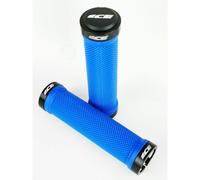 ICE - Diamond Lock-on - Poignée vélo Bleu / Noir - Taille unique
