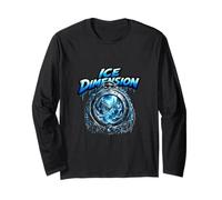 Ice Dimension Horloge Mondiale Reine des Neiges Scène Fantaisie Manche Longue