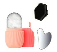 Ice Face Roller Ensemble de rouleaux de glace faciale Gua Sha Face Tool Set Outils de massage Outil de contournement de levage