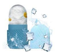 Ice Face Roller - Silicone Massager | Cold Compress, Reduces Puffiness | Soothing Cooling Effect, Ergonomic Ergonomic Design, Perfect for Daily Skincare, Travel, , Salon, Beauty Lovers, Women, Gi