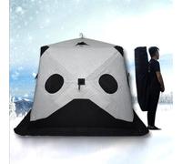 Ice Fishing Shelter Thickened Winter Outdoor Winterized Tent Warm Cotton Camping Tent with Pegs and Ropes Vision