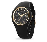 ICE-WATCH - Ice Glitter Black - Montre Noire pour Femme avec Bracelet en Silicone - 024520 (Small 37)