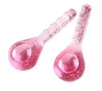 Ice Globes Outils de refroidissement du visage, boules de beauté Cryo avec poignée antidérapante pour le visage, les yeux et le cou, outil de massage à froid apaisant pour détendre et rafraîchir la