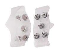 Ice Grips for Shoes - 5-Tooth Crampons | Footwear Traction Cleats with 5 Teeth for Hiking, Climbing, Walking, Skiing, Camping, Trekking, Compatible with Shoes, Boots, and Sneakers for ICY Surfaces