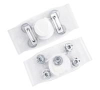 Ice Grips - Lot de 2 crampons antidérapants pour chaussures | Crampons antidérapants pour chaussures | Crampons de traction portables pour la marche, la pêche, l'escalade, la randonnée