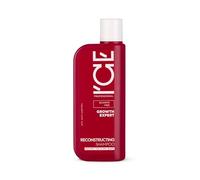 Ice Growth Expert Shampooing Reconstructing 250 ml - Shampooing sans sulfate contre la casse et la perte de cheveux - Avec niacinamide, biotine, caféine et kératine - Shampooing fortifiant pour