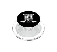 Ice Hockey Player Gift Straight Outta The Penalty Box PopSockets PopGrip pour MagSafe