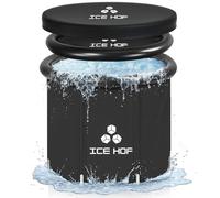 Ice Hof® Bain Froid 400L | Nouvelle Version 2026 Améliorée Extra Large Ø80x80 cm | Ice Bath Portable - Bain de Glace Sportif pour Récupération, Bien-être et Thérapie Froid