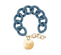 ICE-WATCH ICE - Jewellery - Chain Bracelet - Blue Horizon - Gold - Bracelet Mailles XL de Couleur Bleue pour Femmes Fermé d'Une Médaille Dorée (020919)