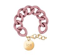 ICE Jewellery - Chain Bracelet - Fall Rose - Bracelet Mailles XL de Couleur Rose pour Femmes Fermé d'Une Médaille Dorée (020349)