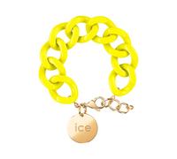 ICE-WATCH- Jewellery - Chain Bracelet - Flashy Yellow - Gold - Bracelet Mailles XL de Couleur Jaune pour Femmes Fermé d'Une Médaille Dorée (020924)