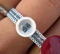 Ice Jewellery Diamètre du marqueur de l'anneau Euro 40-76 - Anneau-jauge