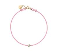 ICE Jewellery - Diamond bracelet - Cord Light pink (021105)
