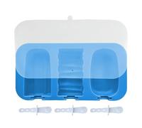 Ice Lolly Moulds, Silicone Iced Cream Mold, 7,48 x 3,94 in Fruit Yogourt Epoxy, Reusable Non Stick Sticks, Portable Cakesicle Tray for Home Kitchen, Food, Kids Snacks, Cake