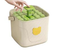 Ice Maker For Freezer | Press-Type Easy Release Portable Reusable Freezer
