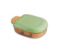 Ice Mold - 6-Grid Ice Maker Mold, With Lid Easy Release | Mould For Wine Chilling Coffee Cooling Whiskey Cocktails Drinks Kitchen Bar Tray Silicone Square Cubes Freezer Container Storage Case