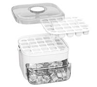 Ice Mold Box, Double Layer Tray, Non Stick Ices Mold, 50 Cavity Portable Ice Maker for Daily Life Kitchen Pool Picnic Camping Vacation Beverages Whiskey Cocktails Sodas Yogurt Lemonade Drinks