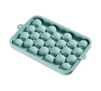 Ice Molds | 25 Grids Silicone Kitchen Making Container | Easy Release Ice Ball Maker | for Drinks Whiskey Cocktails Tea Home Party Picnics