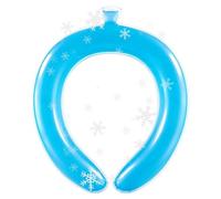 Ice Neck Ring Portable Personal Ice Chill Wrap | Refroidisseur de cou pour cyclisme, course à pied, gym, plage, voyage, camping, randonnée, pêche, sports de plein air