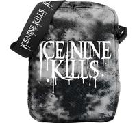 Ice Nine Kills - Sac à bandoulière, Logo dégoulinant RO14460 (taille unique) (Noir/Gris/Blanc)