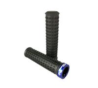 ICE - Octopus Lock-on - Poignée vélo Noir / Bleu - Taille unique