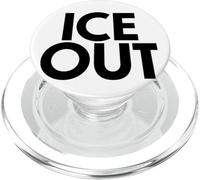 Ice Out Polical Protect Noir PopSockets PopGrip pour MagSafe