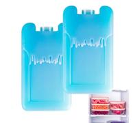 Ice Packs for Coolers Long-Lasting 2Pcs Keep Food Fresh Cold