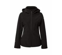 Ice Peak Blouson à Capuche en Softshell pour Femmes Brenham, Noir, 42