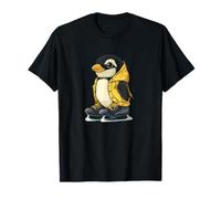 Ice Penguin Chaussures de Patinage pour Rire Cool en Hiver T-Shirt