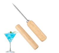 Ice PISCH - Pics à glace pour briser - Manche en bois - Hauteur de glace pour briser - Pic en acier inoxydable pour briser le hockey - Choix de glace avec couvercle