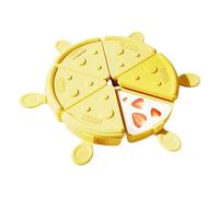 Ice Pop Mold, 6-Grid Cheese Reusable Stackable Food-Grade Moulds, Freeze Pop Molds For Homemade, Yogurt, Cake, Desserts, Ideal For Kids, Summer Parties, Kitchen Fun, Camping, Outdoor