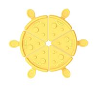 Ice Pop Mold - 6 Grids Cheese Reusable Stackable Food Grade Moulds | Freeze Pop Molds Tray, s Mold For Kids Yogurt Cake Summer Parties Desserts Kitchen Drinking Food Camping Outdoor Fun