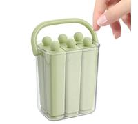 Ice Pop Mold -Ice Cream Bar Mold,Long Silicone Reusable Container | For Kids Yogurt Parties Desserts Kitchen Food Camping Fruit Freezer Home Beverage Picnic