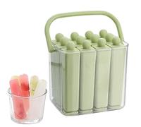Ice Pop Mold - Long Silicone frozenn Treat Container, Reusable Ice Cream Bar Maker, Flexible Dessert Freezing Tray | Durablee Easy Release Kitchen Accessory For Kids Yogurt Parties Desserts Kitchen