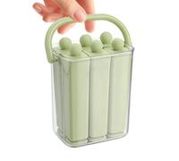 Ice Pop Mold - Long Silicone Reusable Container, Ice Cream Bar Mold for Homemade Treats | Easy Release Dessert Maker for Yogurt, Juice, Fruit and Beverage Recipes | Reusable Freezer Mould