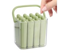 Ice Pop Mold | Long Silicone Reusable Container | Ice Cream Bar Mold | Ideal For Kids Yogurt Parties Desserts Kitchen Food Camping Fruit Freezer Home Beverage Picnic