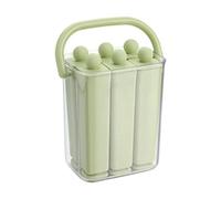 Ice Pop Mold | Long Silicone Reusable Container | Ice Cream Bar Mold | Ideal For Kids Yogurt Parties Desserts Kitchen Food Camping Fruit Freezer Home Beverage Picnic