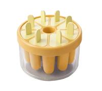 Ice Pop Mold, Treat Maker, Reusable Tray with 8 Cavities, Kitchen Tool with Easy Release, Dessert Accessory, Creative Utility for Home Party Outdoor Backyard BBQ Camping Picnic