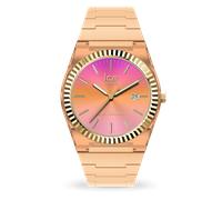 ICE-WATCH - Ice Power PW1 Sunset Peach - Montre Orange pour Femme avec Bracelet en Silicone - 024762 (Small)