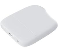 - Ice-Powerbank - Batterie Externe 5000 Mah Avec Lumière Tactile Intégrée Adaptée À Tous Les Smartphone Iphone,Samsung,Huawei,Xiaomi,Lg,Tablette En Plastique Recyclé Certifié Grs - Blanc