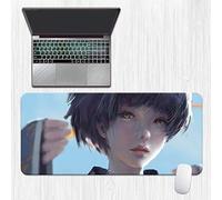 Ice Princess Tapis de Souris XL 900x400mm Hydrorésistant Anime Mouse Pad Grand Tapis de Souris Gamer avec Base en Caoutchouc Anti-Glissant Surface Texturée pour Ordinateur et PC, G