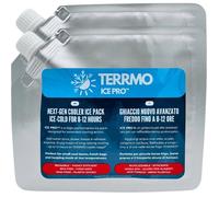 Ice Pro Lot 2 Blocs Réfrigérants 350ml, Pain De Glace Compact Longue Durée 8-12H Pour Sac Isotherme Et Glacière 19x16cm