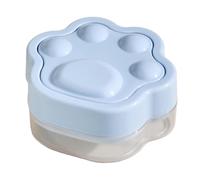 Ice Silicone Tray - Cat Paw Shaped Ices Maker, Press Design Reusable Freezer Mold with Easy Release, Ices Cube Tray, Cute Ice Mold for Home Kitchen Party Picnic Camping, 4.53x3.98x2.2 inches