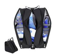 Ice Skate Bag - Triangle Sports Gear Backpack with 3 Compartments for Gym Travel Commuting | Large Capacity Skate Organizer for Outdoor Matches Airplane Trips Daily Competition Athletic Storage