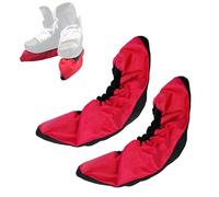 Ice Skate Guards - 2 Pieces Ice Hockey Blade Guard | Waterproof Cloth Protection | Sports Gear For Adults Kids Boys Girls | Durable Holder For Skating Club Locker Room Home Storage Organizer
