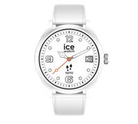 ICE-WATCH - Ice Smart Forever White - Montre connectée Blanche avec Bracelet en Silicone - 026216 (1.32 Pouces / 42mm) - Smartwatch, Suivi des activités physiques et de la santé